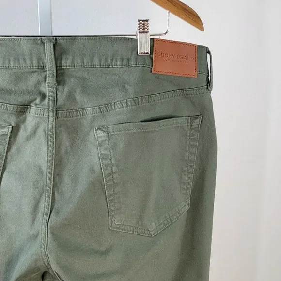 LUCKY BRAND 121 heritage slim straight leg pants Sz 38 NEW - Picture 4 of 7